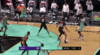 Miles Bridges goes up to get it and finishes the oop