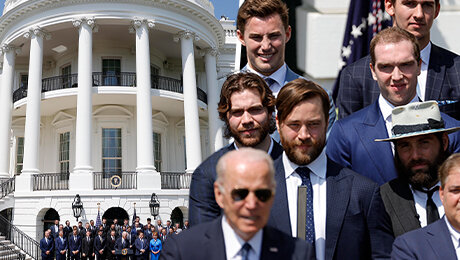 «Тампу» приняли в Белом доме. Наши парни держались в тени, Байден много шутил, Купер восхищался президентом