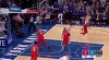 Enes Kanter with one of the day's best dunks