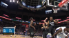 Karl-Anthony Towns sends the shot away