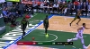 Jason Terry sets up Tony Snell nicely for the bucket