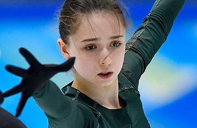 Камила Валиева, женское катание, сборная России, Олимпиада-2022