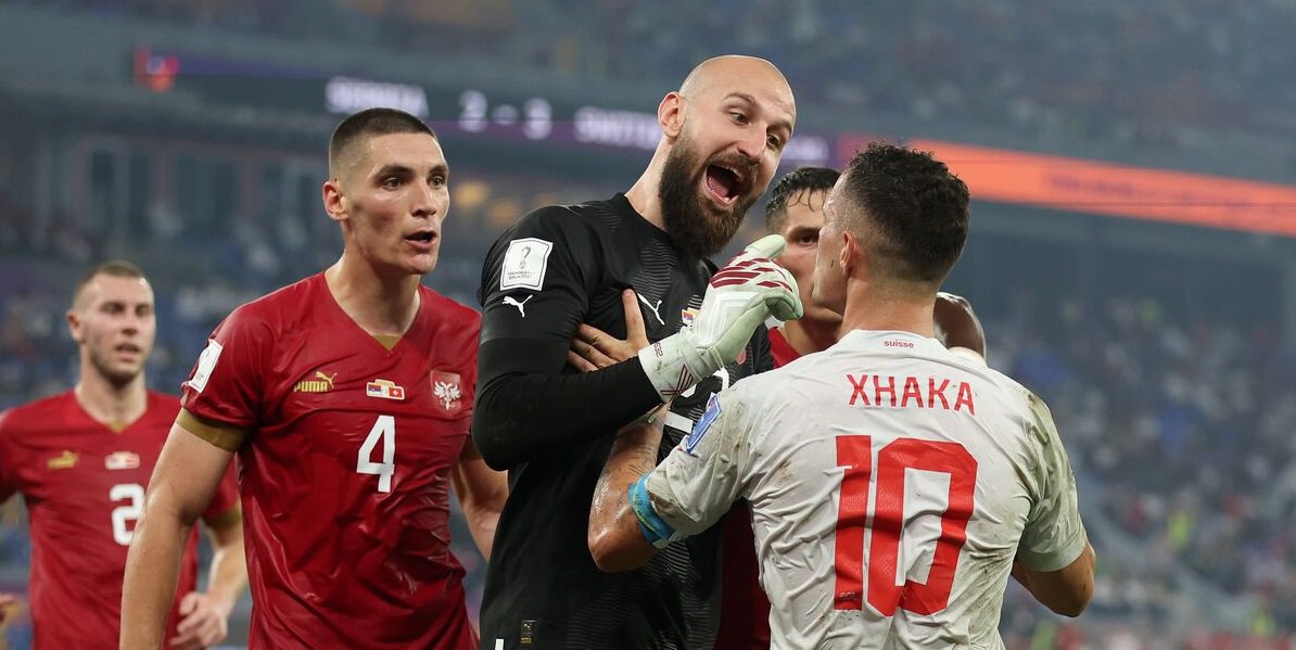 ФИФА открыла дело против Сербии за поведение игроков и фанатов во время матча со Швейцарией