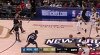 Anthony Davis with one of the day's best blocks