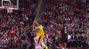 Kyle Kuzma with one of the day's best dunks