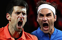 Федерер и Джокович бьются за полуфинал итогового турнира. Онлайн