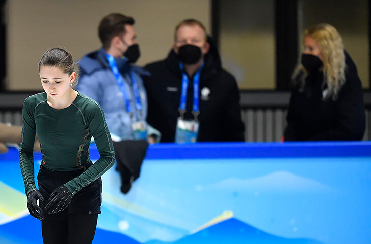Камила Валиева на олимпийском льду после кошмара длиной в сутки! Еще никогда мы так не ждали обычной тренировки