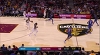 LeBron James with the rejection vs. the Magic
