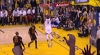 Stephen Curry with the nice dish vs. the Cavaliers