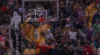 Rudy Gobert with the huge dunk!