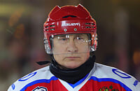 Владимир Путин, любительский хоккей, Политика, любители