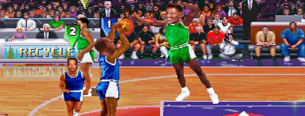 NBA Jam – магия 90-х. Здесь придумали «горячую руку» и «Boomshakalaka», а Пэйтон выпрашивал место для себя и Джордана