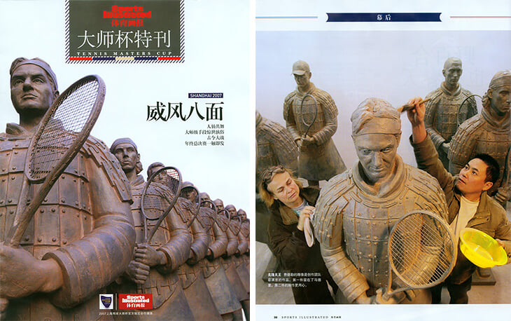 «Приятно, если после смерти найдут скульптуру с твоим лицом». 13 лет назад участников итогового турнира ввели в терракотовую армию китайского императора