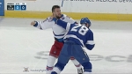 Tanner Glass vs Luke Witkowski Mar 6, 2017