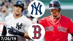 New York Yankees vs Boston Red Sox Highlights | July 26, 2019 (2019 MLB Season)