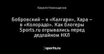 Бобровский – в «Калгари», Хара – в «Колорадо». Как блогеры Sports.ru отрывались перед дедлайном НХЛ