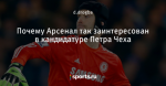 Почему Арсенал так заинтересован в кандидатуре Петра Чеха - Blue is the colour - Блоги - Sports.ru