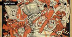 Пары 1-го раунда плей-офф НХЛ в стиле мультиков 1930-х