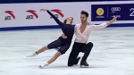 Papadakis & Cizeron Free Dance 119.33 WORLD RECORD Cup of China 2017 Eurosp.English