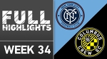 HIGHLIGHTS | New York City FC vs. Columbus Crew SC