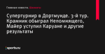 Супертурнир в Дортмунде. 3-й тур. Крамник обыграл Непомнящего, Майер уступил Каруане и другие результаты - Шахматы - Sports.ru