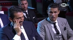 El chiste de Cristiano Ronaldo a Gianluigi Buffon en plena entrega de premios 2017 24/08/2017