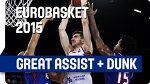 Russia Putting on a SHOW Against France! - EuroBasket 2015