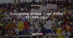 Осы против козлов. Старт Кубка КЕСАФА-2015