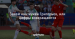 Зачем нам нужен Григорьев, или Цифры возвращаются