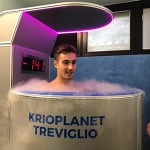 Matteo Rizzo on Instagram: “È giusto così, per rigenerarmi, io vado da @krioplanet.treviglio 🥶 • • #figureskating #jump #italiateam #fiammeazzurre #icelab #4T #go #fun…”