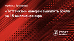«Тоттенхэм» намерен выкупить Бэйла за 15 миллионов евро