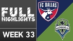 HIGHLIGHTS | FC Dallas 2-1 Seattle Sounders FC