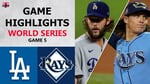 Los Angeles Dodgers vs. Tampa Bay Rays Game 5 Highlights | World Series (2020)