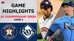 Houston Astros vs. Tampa Bay Rays Game 6 Highlights | ALCS (2020)