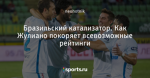 Бразильский катализатор. Как Жулиано покоряет всевозможные рейтинги
