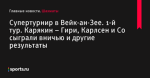 1-й тур. Карякин – Гири, Карлсен и Со сыграли вничью и другие результаты, Супертурнир в Вейк-ан-Зее - Шахматы - Sports.ru