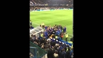 Guus Hiddink fell down on the ground after Chelsea 2 - 2 Tottenham fight