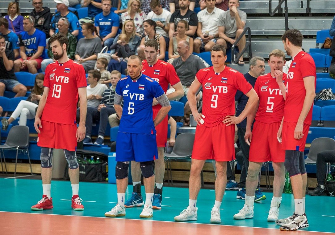 Волейбол россия команды мужчины