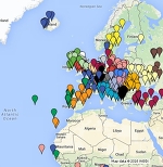 Birthplace of Euro-2016 players