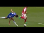 Diego Costa vs. Koscielny & Mustafi (funny)