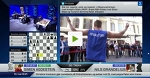 Her scorer Magnus Carlsen poeng mot noen av landets beste basketballspillere