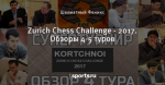 Zurich Chess Challenge - 2017. Обзоры 4-5 туров