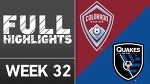 HIGHLIGHTS | Colorado Rapids vs. San Jose Earthquakes