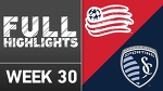 HIGHLIGHTS: New England Revolution 3-1 Sporting Kansas City