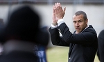 Henrik Larsson subs himself on to score in a 7-1 win over Malmo