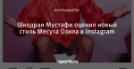 Шкодран Мустафи оценил новый стиль Месута Озила в Instagram