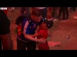 Euro 2016 Portuguese boy hugs crying French fan | Football | BBC News