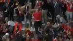 Матч чемпионата Франции по футболу прервали из-за несчастного случая на стадионе