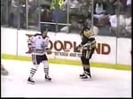 Craig MacTavish vs Mario Lemieux Line Brawl - Mar.17,1992