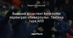 Бывший ассистент Анчелотти переиграл «Ливерпуль». Тактика тура АПЛ